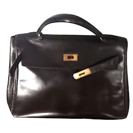 Hermès-Handbags-Black