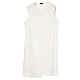 Joseph Robe Blanc Broderie Anglais Blanc