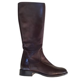Autre Marque-Boots La Sellerie-Brown