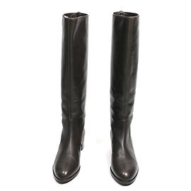 Sergio Rossi Bottes cavalières Marron