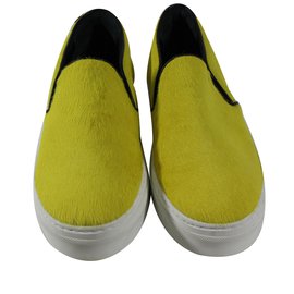 Céline-Zapatillas-Amarillo