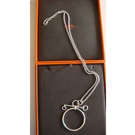 Hermès Mors de Bride Argento