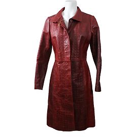 Roberto Cavalli Coats, Outerwear Dark red