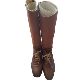 Autre Marque-Boots-Caramel