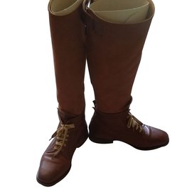 Autre Marque-Boots-Caramel
