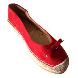 Salvatore Ferragamo-Espadrilles-Red