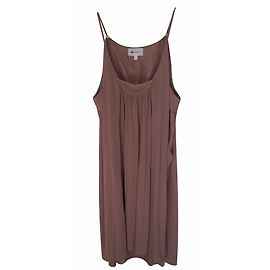 Robe Vanessa Bruno Athe en soie rose Rose