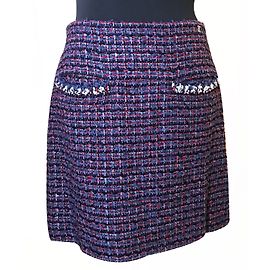 Falda Chanel Tweed Multicolor