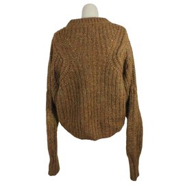 Isabel Marant-Wool Sweater-Brown