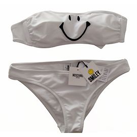 Moschino Bikini smiley White