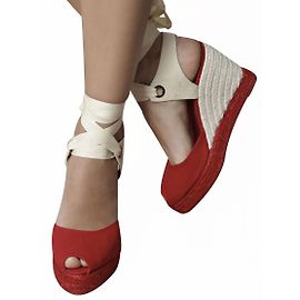 Castaner Espadrilles Rouge