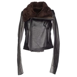 Rick Owens Shearling Biker Jacket Other