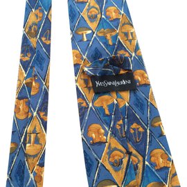 Yves Saint Laurent-Ties-Blue