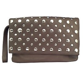 Pochette domino sonia rykiel Taupe
