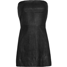 Rick Owens Bustier di pelle Nero