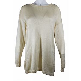 Autre Marque Ensemble Dorothée Bis Pull en Maille et Pantalon Beige M Beige