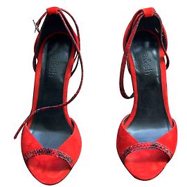 Ba&Sh Sandalen Koralle