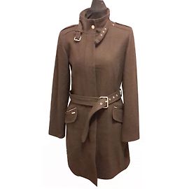 Pepe Jeans Kianan Wool Coat Khaki Khaki