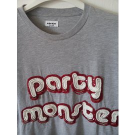 Autre Marque-T-Shirt-Partymonster-Grau