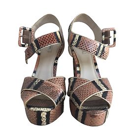 Bimba & Lola Sandales python Imprimé python