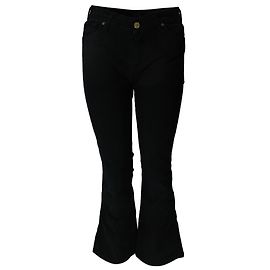 7 For All Mankind Pantalon velours Noir