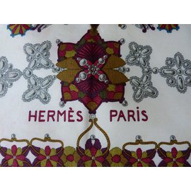 Hermès-Hermes, lenço Séhérazade-Bordeaux