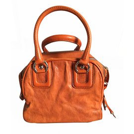 D&G-D&G 4 zips handbag-Orange