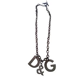 D&G Halsketten Silber