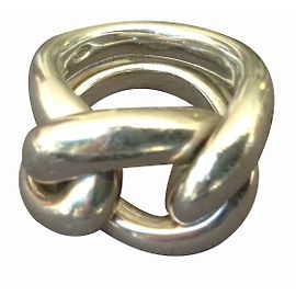 Pomellato Bague Argenté