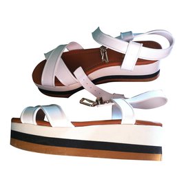 Fendi-Sandals-White