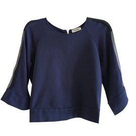 Max & Co-Blouse Midnight Blue-Blue