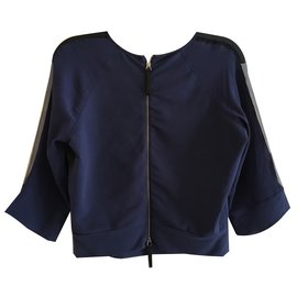 Max & Co-Blouse Midnight Blue-Blue