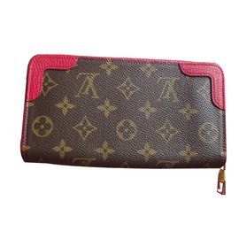 Louis Vuitton-Brieftasche-Rot