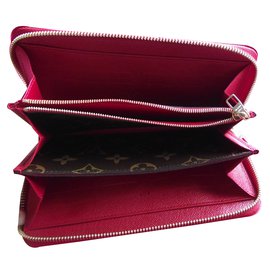 Louis Vuitton-carteira-Vermelho
