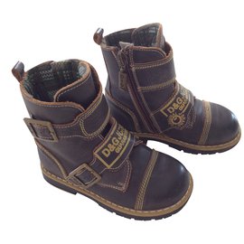 Dolce & Gabbana-Boots-Brown