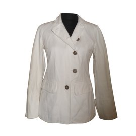Burberry-Jackets-White