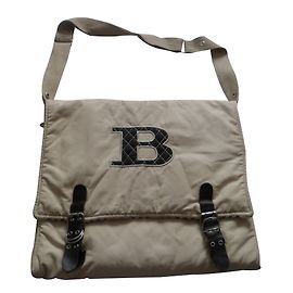 Burberry Borsa per pannolini beige in cotone Beige