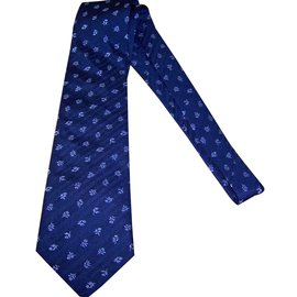 Hermès-Laços-Azul