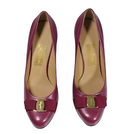 Salvatore Ferragamo Heels Dark red