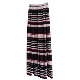 D&G-Silk maxi skirt-Multiple colors