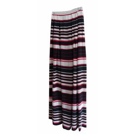 D&G-Silk maxi skirt-Multiple colors
