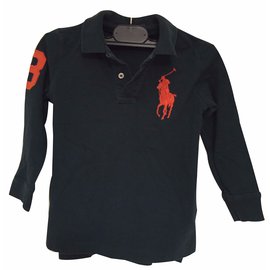 Polo Ralph Lauren-Polo garçon-Vert