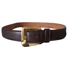 Longchamp cinto Marrom
