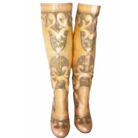 Anna Sui Botas Beige