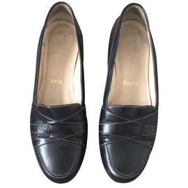Christian Louboutin-Loafers-Black