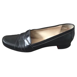 Christian Louboutin-Loafers-Black