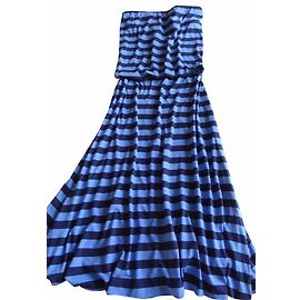 Polo Ralph Lauren Robe bustier  PALPH LAUREN Bleu