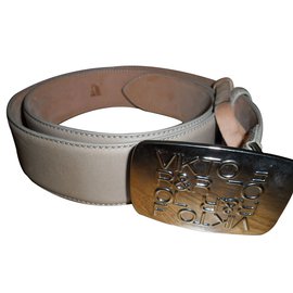 Autre Marque Viktor & Rolf Gürtel Beige