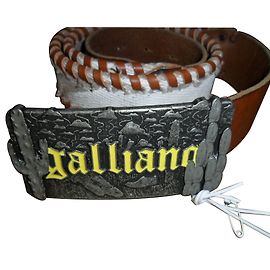 John Galliano Ceintures homme Multicolore