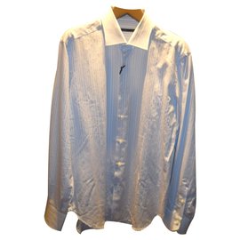 Emanuel Ungaro Camicia in cotone pregiato Ungaro Blu